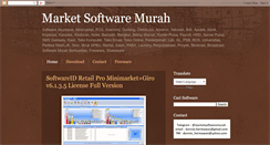 Desktop Screenshot of marketsoftwaremurah.com