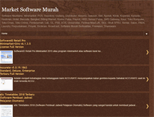 Tablet Screenshot of marketsoftwaremurah.com